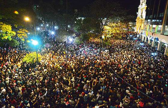 Ochocientos cincuenta mil fieles participaron en la fiesta del Señor y la Virgen del Milagro