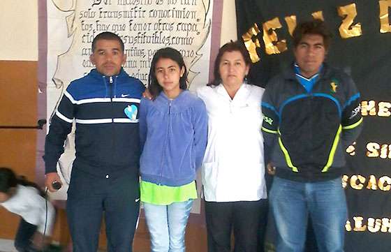 Jóvenes de pueblos originarios destacados en los Juegos Nacionales Evita 2014