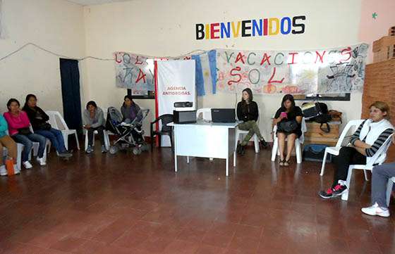 Trabajan en la prevención contra el consumo de drogas en los barrios de Salta