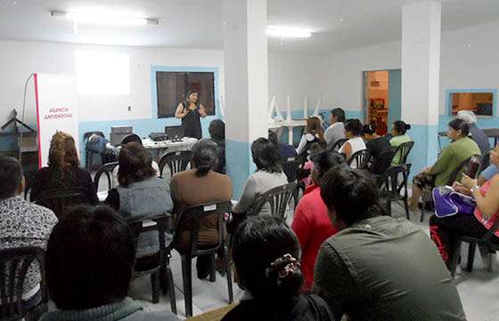 Los barrios de Salta son foco de prevención del consumo de drogas