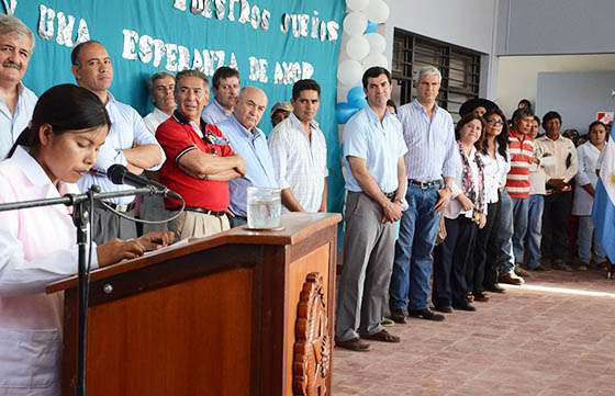 El Gobierno erradicó una escuela rancho y cambió la vida de otra comunidad educativa