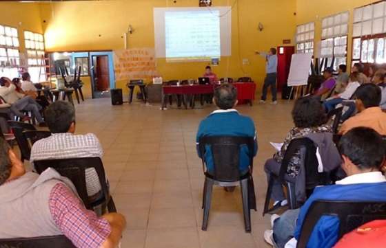 Organizaciones de los Valles Calchaquíes se informaron sobre la actualidad hídrica en Salta