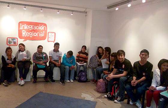 Alumnos de secundaria debaten en las jornadas de Parlamento Juvenil del Mercosur 2014