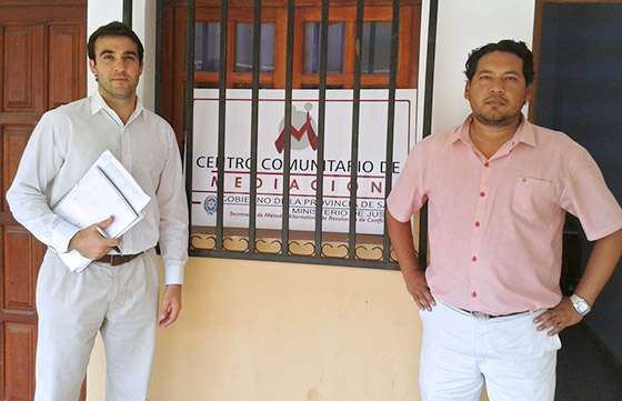 En General Ballivián, el 48% de los conflictos lograron un acuerdo total a través de la mediación