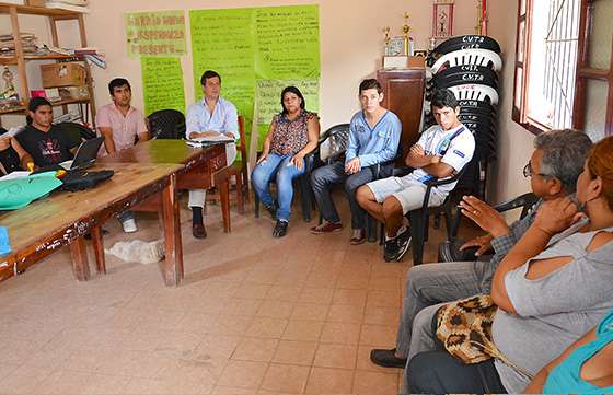 El ministro Sylvester se interiorizó del trabajo de consejos barriales de Tartagal