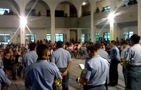 La Banda de Música penitenciaria brindó conciertos didácticos para estudiantes