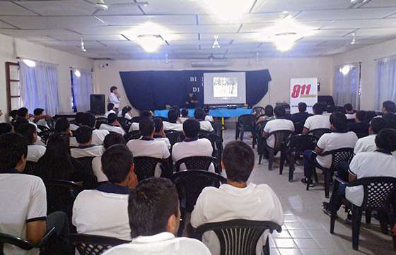 Más de 400 estudiantes de Tartagal y Orán aprendieron sobre el uso adecuado de la línea 9-1-1
