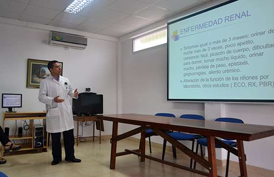 Se dictó un taller de prevención de enfermedad renal