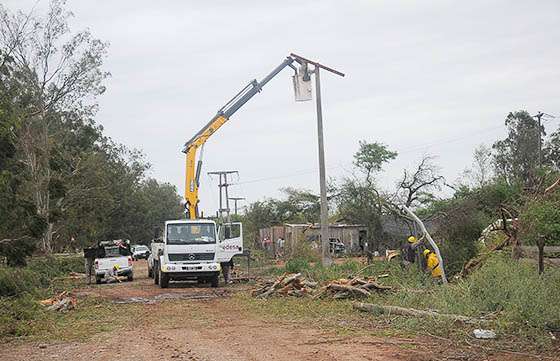 El Gobierno coordina asistencia a damnificados por las lluvias en el departamento Anta