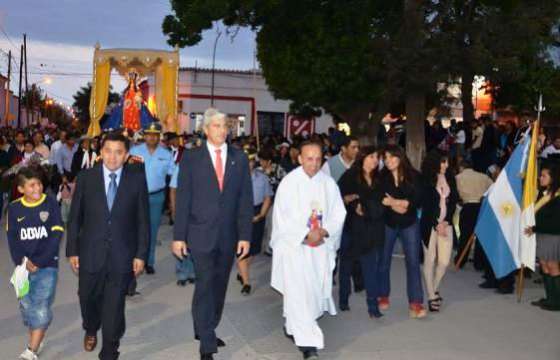 Zottos acompañó a los vecinos de Rosario de Lerma en su fiesta patronal