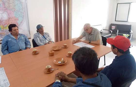 Gestionan proyectos de desarrollo productivo sustentable para la comunidad La Chirola