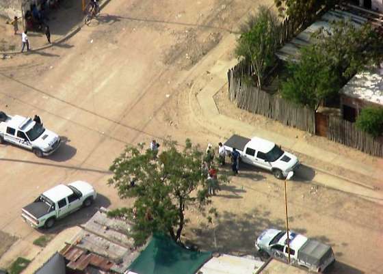 Operativo contra el narcotráfico en Orán 
