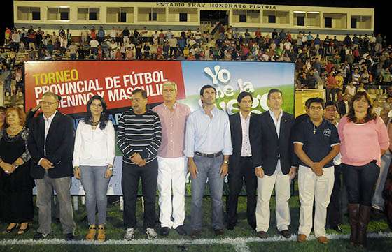 Urtubey dio el puntapié inicial en la fase final de Fútbol de los Barrios