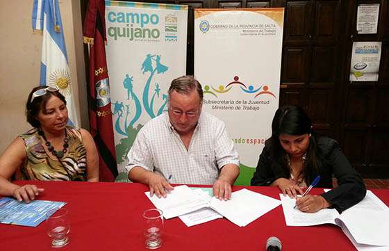 El ministerio de Trabajo promueve la formación en oficios en Campo Quijano