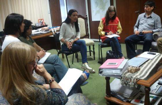 Educación coordina acciones con el equipo del Programa Provincial de Educación Rural