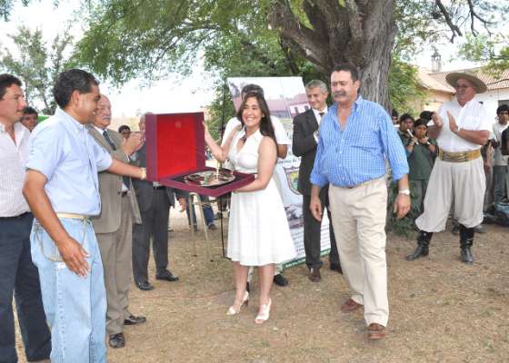 Quedó inaugurada la instalación de gas natural en la Escuela Agrícola