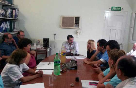 El Ministro de Salud se reunió con jefes de servicio del hospital de Tartagal