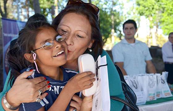 Más de 13.000 niños y adultos fueron evaluados en el marco del Plan Visión 20/20