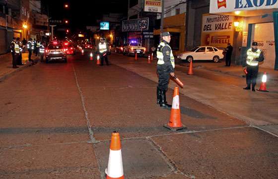 Se labraron 75 infracciones el primer fin de semana de “Alcoholemia Cero”