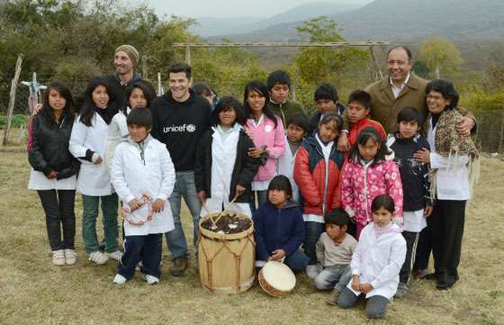 Julián Weich participa en el lanzamiento de un proyecto educativo en General Güemes
