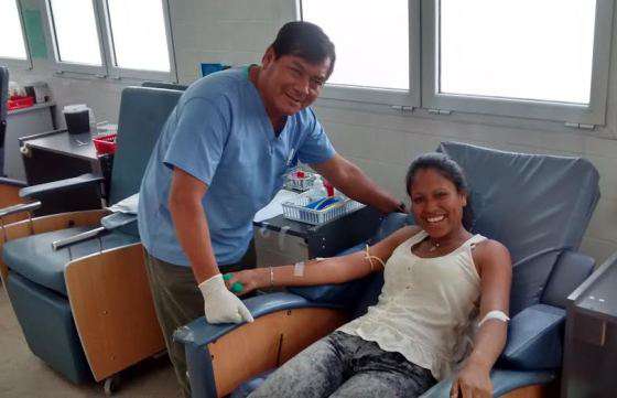 Hemoterapia conmemora la semana del Donante Voluntario de Sangre