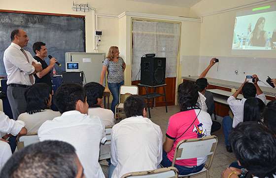 Alumnos salteños intercambian aprendizajes con estudiantes de Buenos Aires