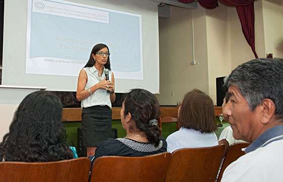 Comenzó la capacitación en servicios sobre Fortalecimiento en el área de Lengua