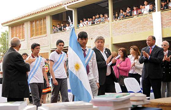 La escuela técnica República de la India festejó sus Bodas de Oro