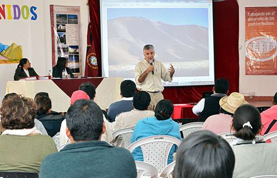 Vecinos de San Antonio de los Cobres apoyan la construcción del  Centro de Interpretación de los Andes