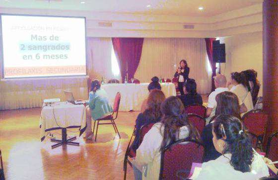 Rehabilitadores físicos fueron capacitados en tratamiento de personas con hemofilia