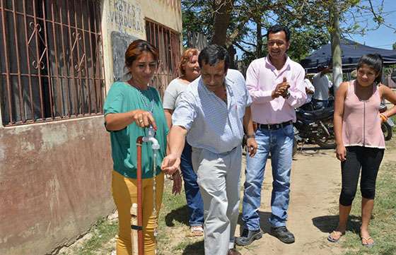 Más de 250 familias del barrio Libertad de Orán cuentan con agua potable