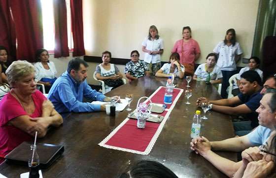 El ministro de Salud se reunió con profesionales de Orán