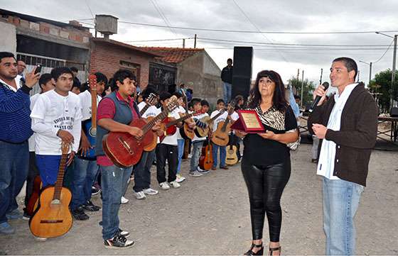 Festejaron el Día de la Música en la escuela Santa Cecilia