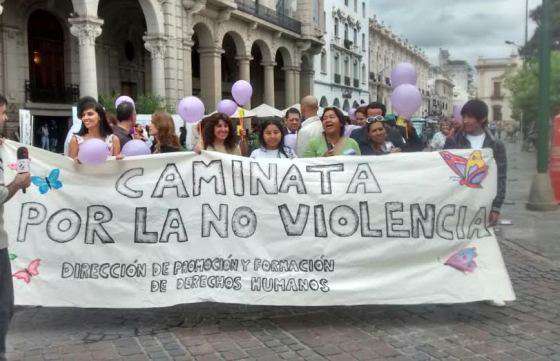 Gran adhesión en las actividades por el día Internacional de la Eliminación de la Violencia contra la Mujer