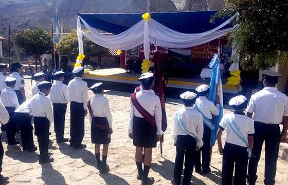 En Santa Victoria Oeste festejaron el aniversario del Cuerpo Infantil de Policías