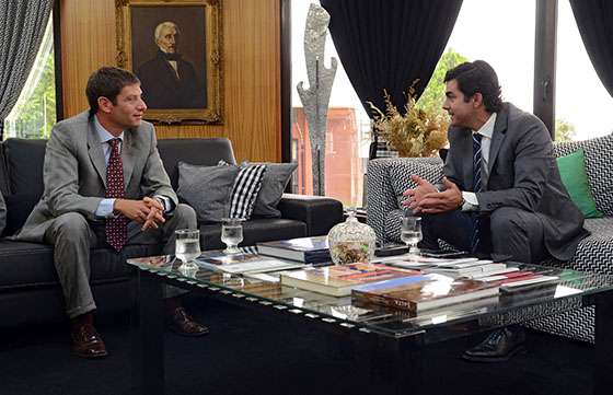 Urtubey recibió hoy al diputado provincial David