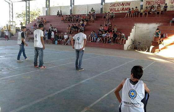 En Joaquín V. González, la Agencia Antidrogas realizó actividades preventivas