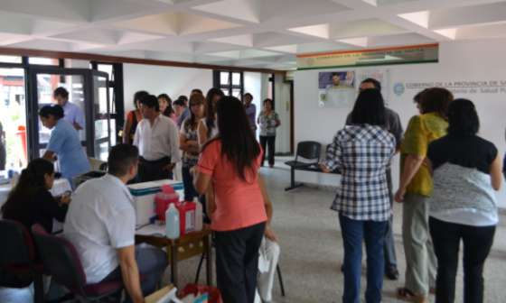 El IPS realiza en el Centro Cívico Grand Bourg controles de riesgo de diabetes