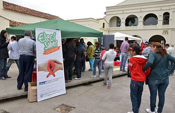 En Capital e interior se realizaron campañas por el Día Internacional de Acción contra el Sida