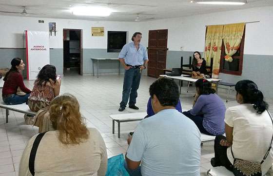 Finalizó la capacitación de la Agencia Antidrogas a la comunidad aborigen 9 de Julio