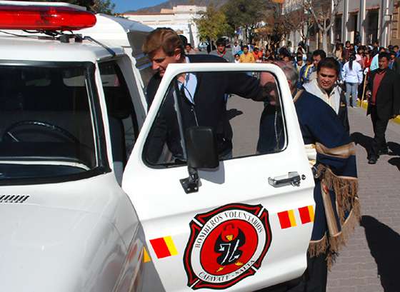 Inauguraron la sede de los Bomberos Voluntarios de Cafayate