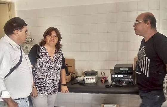 Dotaron de equipamiento a hospitales y centros de salud  del Interior
