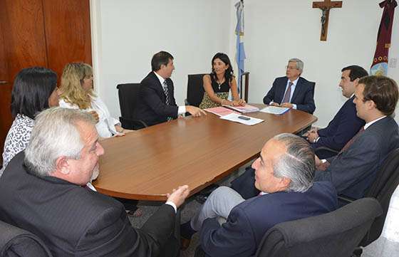 El ministro de Gobierno se reunió con los nuevos integrantes del Tribunal Electoral de la Provincia