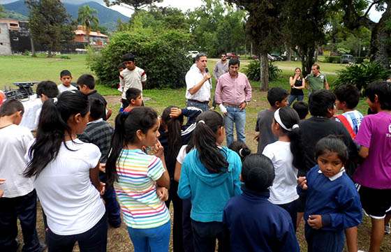 En San Lorenzo, la Agencia Antidrogas trabajó en prevención