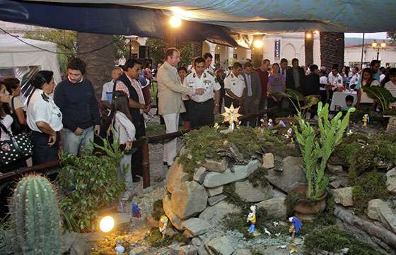Desde ayer se puede visitar La Navidad Azul de la Policía provincial