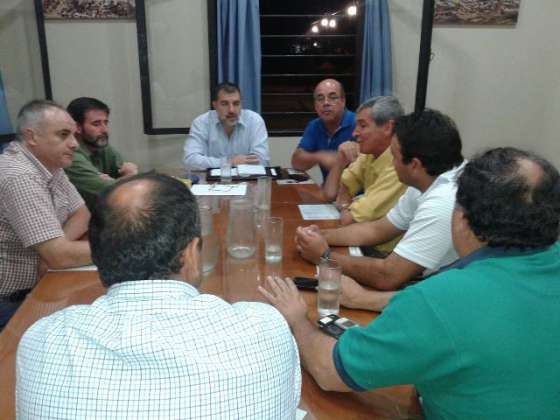 Villa Nougués se reunió con autoridades de Rosario de la Frontera y legisladores departamentales