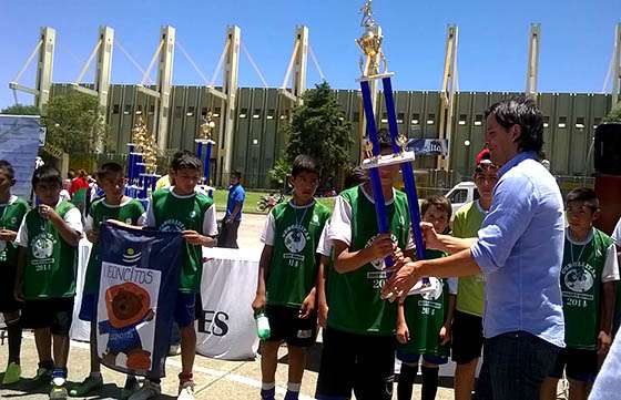 El torneo de fútbol infantil Cebollitas 2014 coronó a los campeones
