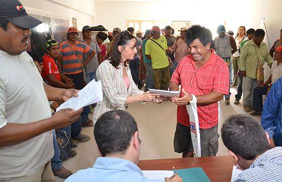 La Provincia inició el traspaso de propiedad en los lotes 55 y 14