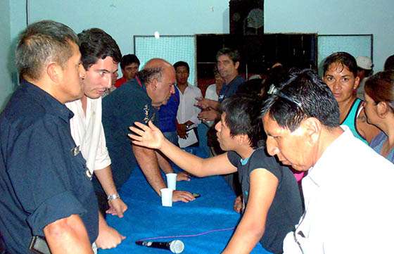 Funcionarios del Ministerio de Seguridad se reunieron con vecinos de La Merced
