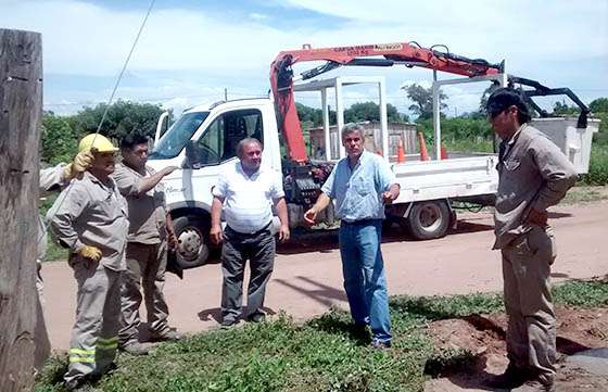 Supervisaron obras de infraestructura que la Provincia ejecuta en Urundel